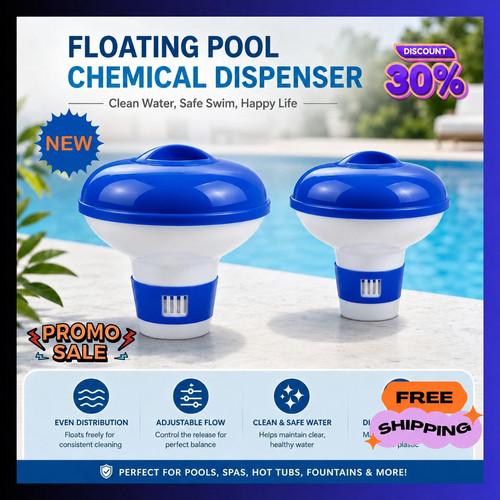100 chlorine tablets floating - 100, +floating