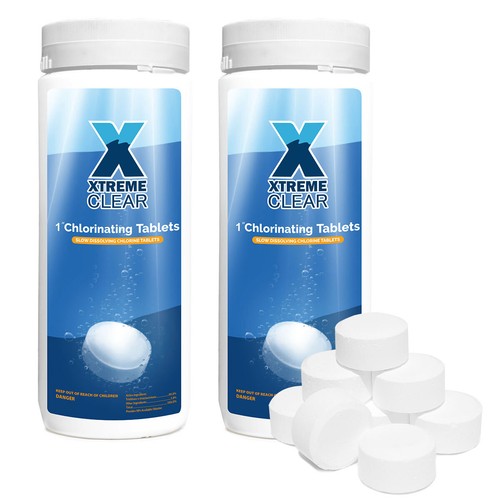 Xtremeclear pack swimming - 2-pack, 1"