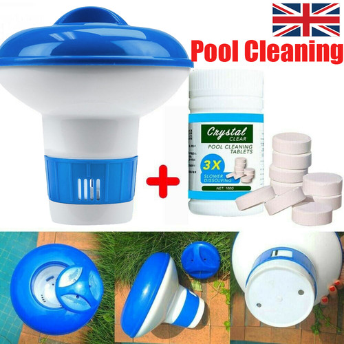 100 chlorine tablets - tablets, +floating