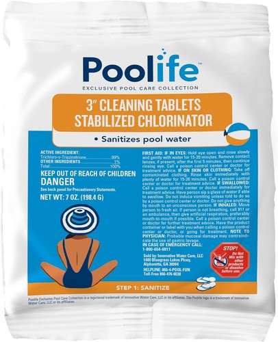Poolife cleaning tablets - poolife,