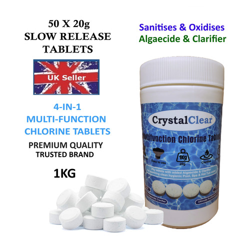 Chlorine tablets 4in1 - chlorine,
