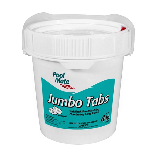 Pool mate chlorine tabs - mate, 3"
