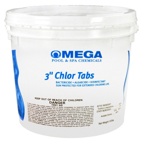 Omega chlor tabs - omega, chlorine