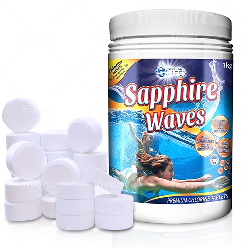 Chlorine tablets for hot - hot, tub